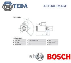 0 986 017 110 Engine Starter Motor Bosch New Oe Replacement
