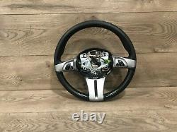 03-2008 BMW E85 E86 Z4 FRONT LEATHER SPORT STEERING WHEEL with CONTROLS OEM
