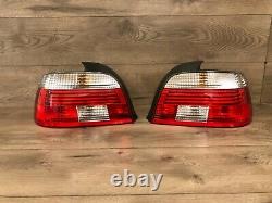 2001-2003 BMW E39 M5 540i 530i 525i REAR LEFT & RIGHT TAILLIGHT LIGHTS SET OEM