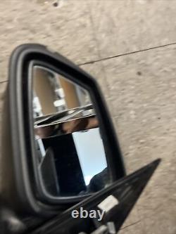 2013-2016 Bmw 328i Driver Left Side View Power Door Mirror Black