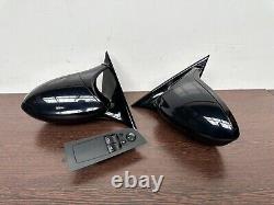 BMW E92 M3 Coupe Pair of Power Fold Electric Door Autodim Wing Mirrors & Switch