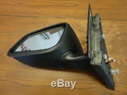 BMW F30 White Driver Side Electric Power Door Rear View Mirror Auto Fold 328 335