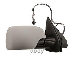BMW X5 E53 2003-2007 Wing Mirror Electric Heated Black Power Fold With Memory Of