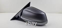 Bmw 5 Series F10 2010-2013 Left Passengers Side Wing Mirror 3pin Power Fold Grey