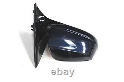Bmw 5 Series F10 F11 2011 Right Driver Electric Power Wing Mirror Blue