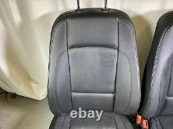Bmw E82 E88 E92 Front Black Seats Set Pair Left Right Two Heated Oem P3