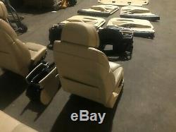 Bmw F10 F11 528 535 550 M5 Oem Front Rear Complete Set Seats Dynamic Seat Tan