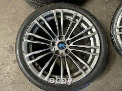 Bmw F10 F11 F12 F13 M5 M6 Front Rear Set Rim Wheel Tire Wheels 19 Inch 19 Oem
