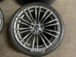 Bmw F10 F11 F12 F13 M5 M6 Front Rear Set Rim Wheel Tire Wheels 19 Inch 19 Oem