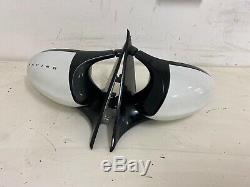 Bmw M3 E92 E93 Pair Of Electric Heated Power Folding Wing Mirrors Oem White