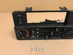 Bmw Oem E28 524 528 533 535 M5 Front Ac Climate Control Heater Switch 1982-1988