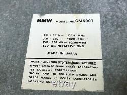 Bmw Oem E28 E30 E32 E34 Front Cassette Player Radio Tape Indash Stereo Cm5907