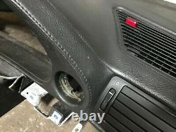 Bmw Oem E38 750 Front Leather Dash Dashboard Black 1995-2001