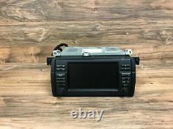 Bmw Oem E46 325 328 330 M3 Front On Board Wide Screen Tape Navigation 2000-2006