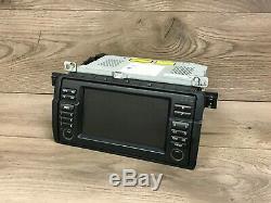 Bmw Oem E46 325 328 330 M3 Wide Screen CD Navigation Radio Gps Monitor 2000-2006