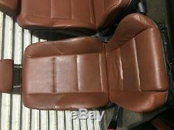 Bmw Oem E60 525 528 530 535 545 550 M5 Front & Rear Leather Seats Seat Set 04-10