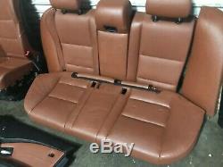 Bmw Oem E60 525 528 530 535 545 550 M5 Front & Rear Leather Seats Seat Set 04-10