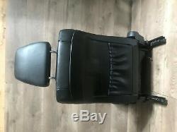 Bmw Oem E60 525 528 530 535 545 550 M5 Front Right Side Leather Seat Black 04-10