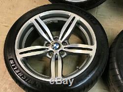 Bmw Oem E63 E64 M6 Front Rear Set Of Rims Wheel Wheels & Tire Staggered 19 Inch