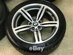 Bmw Oem E63 E64 M6 Front Rear Set Of Rims Wheel Wheels & Tire Staggered 19 Inch