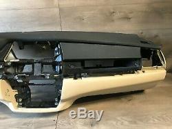 Bmw Oem E70 E71 X5 X6 Front Dashboard Dash Board Panel With Ab Beige 2007-2013