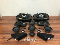 Bmw Oem F01 F02 740 750 760 Set Speakers Speaker Subwoofer Audio System 09-15