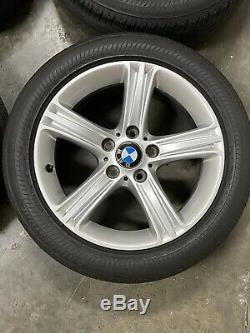 Bmw Oem F30 320 328 335 Front Rear Set Rim Wheel And Tire 17 17 Inch 2012-2016
