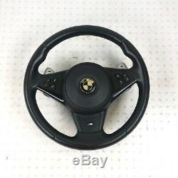 Bmw Oem M5 M6 E60 E61 E63 E64 Front Steering Wheel Airbag Sport Round Black
