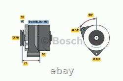 Bosch Alternator Generator Lima without deposit 0 986 034 170