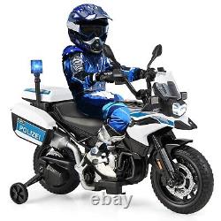 Kids Ride on Police Motorcycle Electric Motorbike 12V Battery Powered BMW Bike