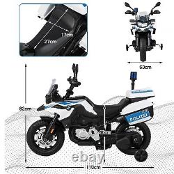 Kids Ride on Police Motorcycle Electric Motorbike 12V Battery Powered BMW Bike