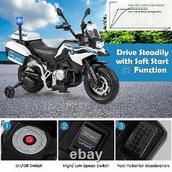 Kids Ride on Police Motorcycle Electric Motorbike 12V Battery Powered BMW Bike