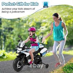 Kids Ride on Police Motorcycle Electric Motorbike 12V Battery Powered BMW Bike