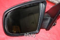 Left Side Electric Fold Power Mirror Camera Black 668 OEM 2011-2013 BMW E70 X5