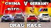 Porsche Taycan Gts V Bmw Ix M60 V Chinese Teslas Drag Race