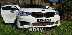 RC 12V Kids Ride On Car Licensed BMW 6GT Electric Battery Powered Music Play USB