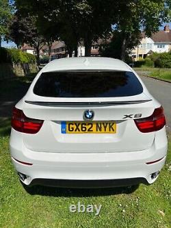 Stunning 2012 Bmw X6 3.0 Diesel Auto, White, Black Leather Fully Loaded, Fsh