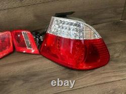 04 06 Bmw E46 M3 Coupé Convertible Arrière Droit Et Gauche Led Tail Light Lamp Oem