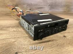 Bmw E30 E32 E34 318i Cm5907 Front Cassette Player Radio Tape Indash Stereo Oem