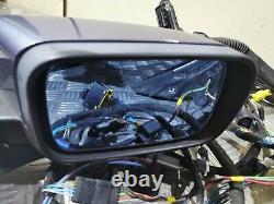 Bmw E46 Saloon Touring Complete Power Folding Wing Door Mirrors Set, Kit De Mise À Niveau