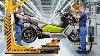 Comment Ils Construisent La Moto Super Fast Bmw C Evolution Par Les Mains Ligne De Production