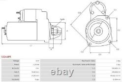 Démarreur moteur S0244pr As-pl neuf, remplacement OE