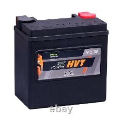 Intact Ytx14-bs Hvt Bike-power Batterie Convient Kymco Xciting 500 I Evo 2010-2013