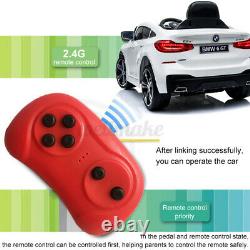 Pour Bmw 6gt 12v Kids Ride On Car Licensed Electric Battery Powered Music Play Uk
